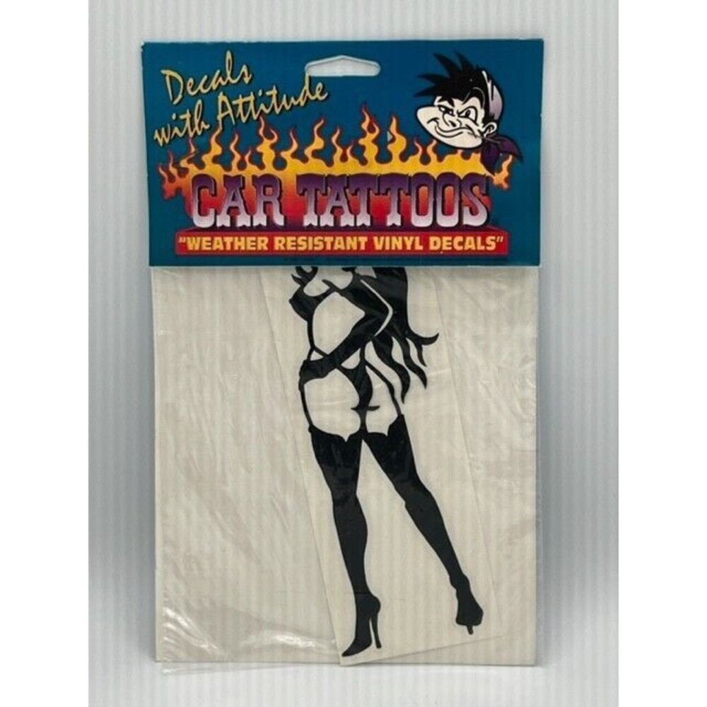 SEXY DECAL TRUCKER STRIPPER Silhouette GIRL SEXY VINYL WINDOW STICKER